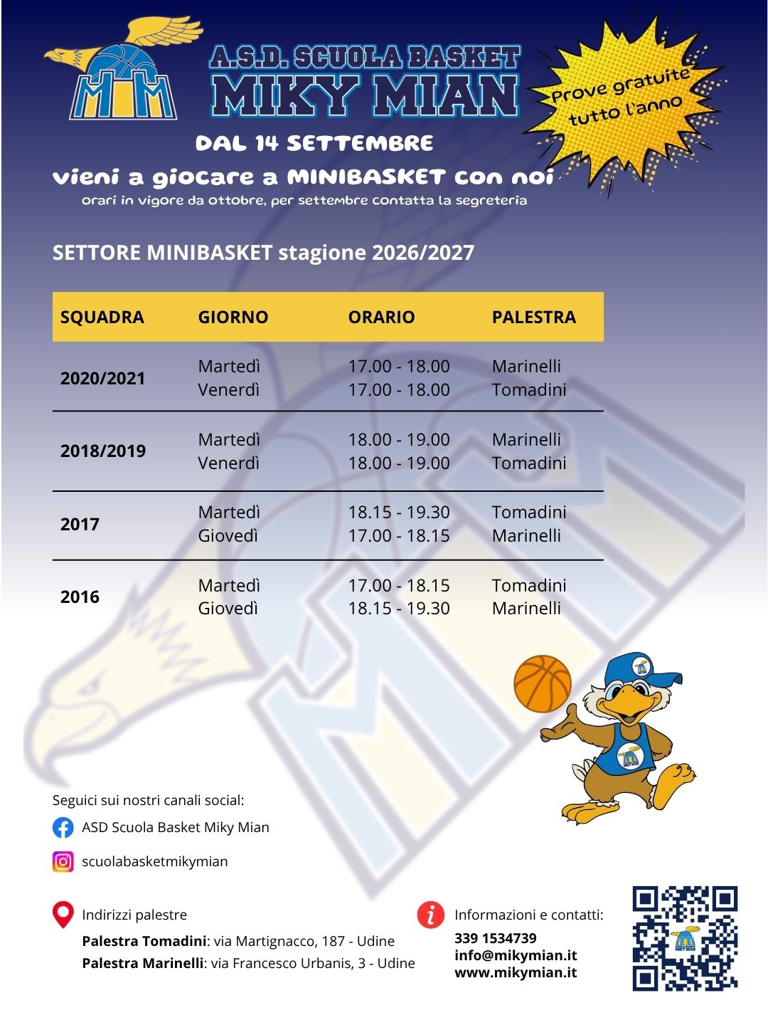 Siamo ripartiti! Tutte le nostre squadre giovanili e minibasket hanno ripreso gli allenamenti dopo la…
